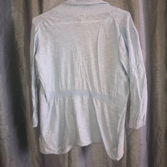 Kismet Blue Cardigan Sweater Lightweight Open-Front XL - new or like new - Picture 8 of 8